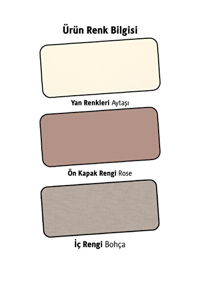 benim odam Rose 2 Kapılı Çekmeceli Dolap Genç / Çocuk Odası 206