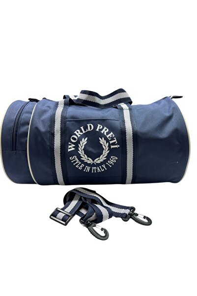 sç Saraçoğlu Çanta Cylinder Daily Unisex Sports Fitness & Spa Travel Bag Impe...