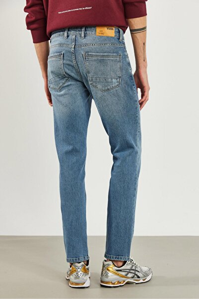 VENA Джинси Edward Dirty Med Blue Slim Straight Jean Pantolon-Dirty Med Blue