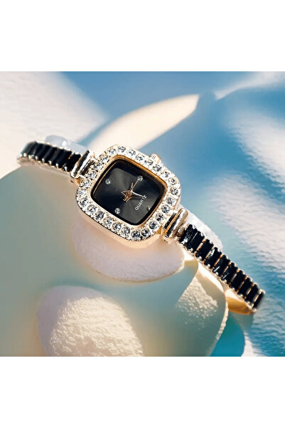 Zümrüt ساعة نسائية من الأحجار الكريمة الكريستالية من ToyStore