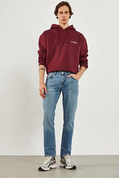 VENA Джинси Edward Dirty Med Blue Slim Straight Jean Pantolon-Dirty Med Blue
