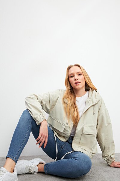 VENA Meggy Капюшонна вітровка-куртка-пісок