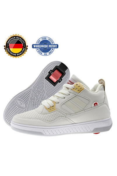 Breezy Rollers Wheeled Sneakers Jumper Cream