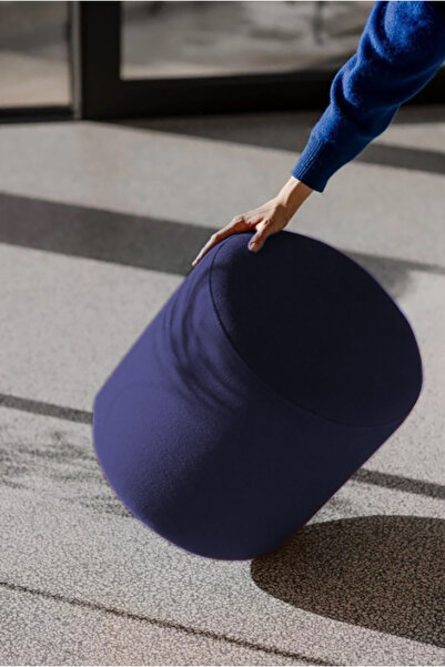 DeccoStil Corn Yuvarlak Puf / Çap 40 Cm H:45 Cm