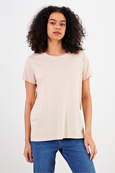 VENA Γυναικείο Μπλούζα Boyfriend Σαμ Ίσιο Λαιμό Regular Fit Modal (Lyocell)