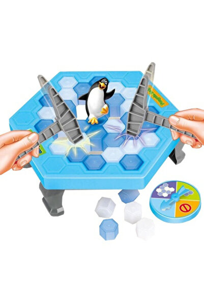 OEM Joc interactiv pentru copii, Salvați pinguinul din capcana de gheață, Penguin Trap, 3+