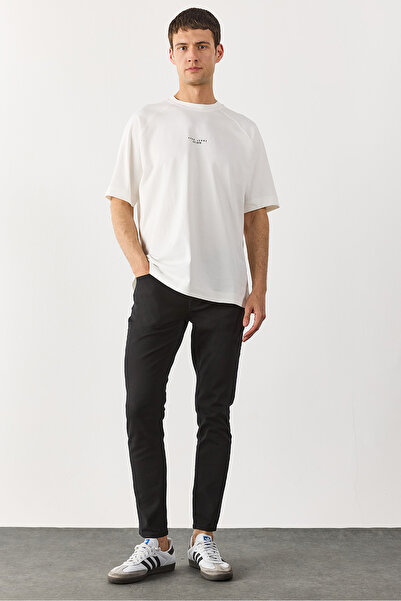 VENA Teos Black Skinny Jean Trousers - Black