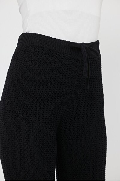 VENA Lolita Knitwear Pants-Black