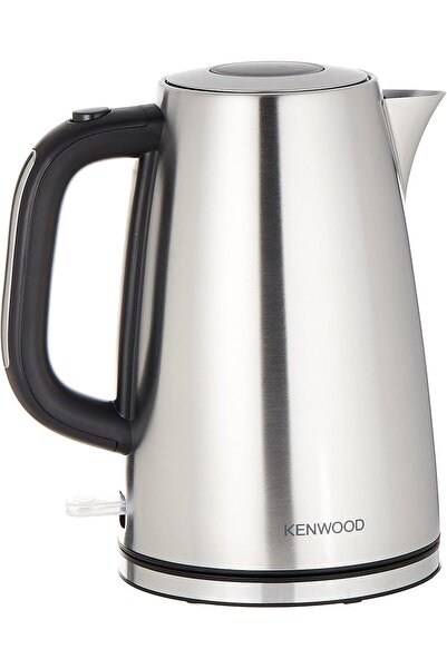 Kenwood 1.7L Stainless Steel Electric Kettle 3000W – Cordless, Auto Shut-Off, Mesh Filter, Silver/Black