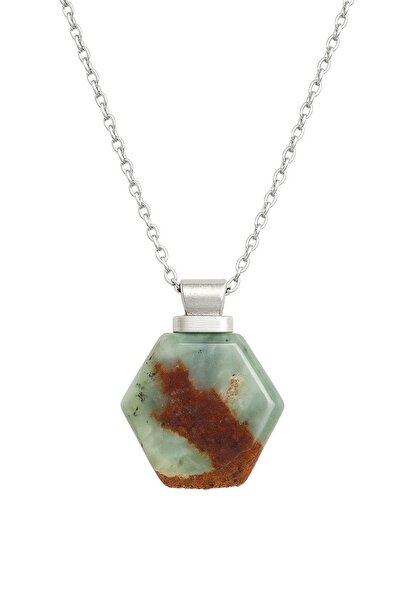 Beyisa Formless Necklace with Natural Amazonite Stones