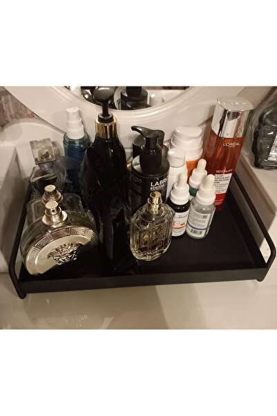 ZEYDADA منظم سطح المكتب، منظم الحمام، منظم، أسود