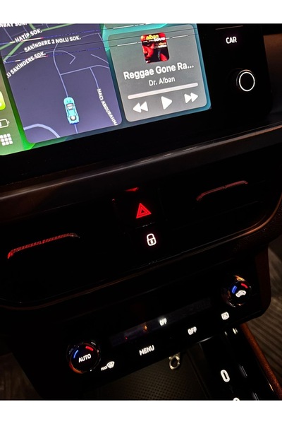 GUNTURKCAR Skoda Scala/Kamiq dörtlü tuşu ve kapı kilit tuşu