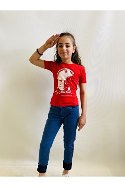 RAPAPA Unisex Children's Kemal Atatürk Printed T-Shirt 2760026