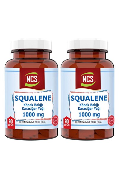NCS Squalene Shark - 1000 Mg 2 Boxes 90 Softgel Liver Oil