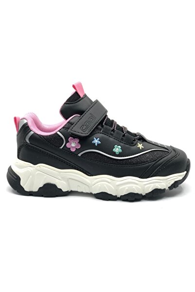 KOCAMANLAR Cool Bella D-Lites Sneaker Orthopedic Children's Sports Shoes Black
