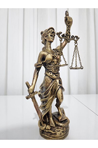 hediyefuryası Adalet Tanrısı Themıs Heykel Biblo Ev Ofis Dekoratif Hediyelik ...