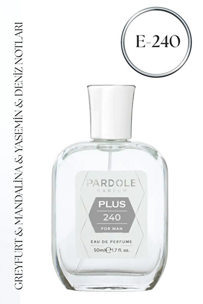 PARDOLE E-240 Meyvemsi, Çiçeksi Favoris Erkek Parfum-50 ml - Deniz Notları, G...