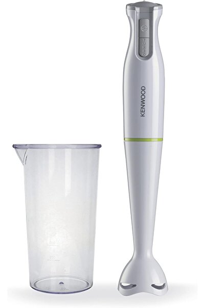 Kenwood Hand Blender 600W HBP02.001WH – Stick Blender with Turbo, Beaker & Removable Wand, White