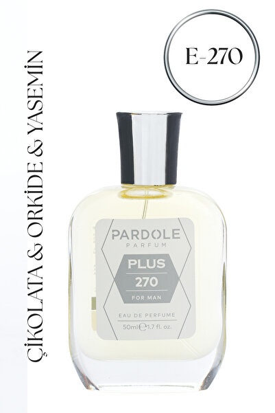 PARDOLE E-270 Tatlı Çiçeksi Favoris Erkek Parfum-50 ml - Çikolata, Orkide, Ya...