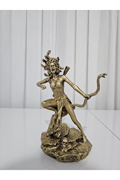 hediyefuryası Antik Yunan Mitolojisi Medusa Heykel Biblo Ev Ofis Dekoratif He...