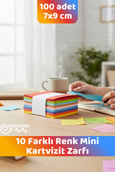 İstisna 100 Adet 7x9 Cm Kaliteli Canlı Renkli Doğum Günü Için Sevimli Mini Ka...