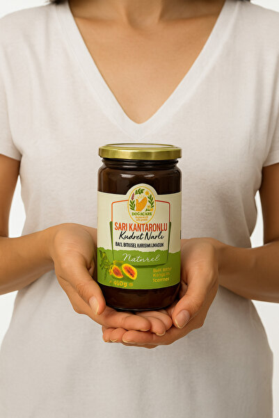 DOĞA ÇARE Doğaçare Sarı Kantaronlu Kudret Narlı Ballı Bitkisel Karışımlı Macun 460gr