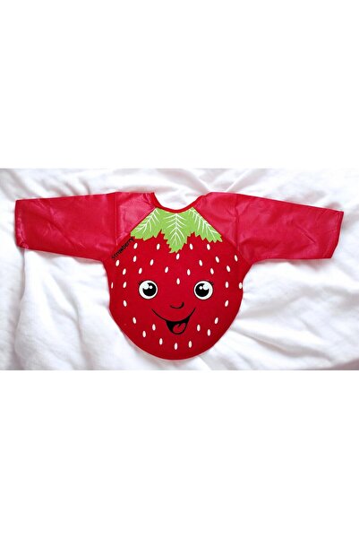 MİLAYS LİFE HOME COLLECTİON 0-12 Months Sleeved Cute Colorful Patterned Baby Bib