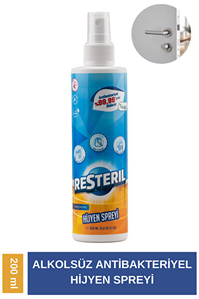 Resteril Ayakkabı Koku Giderici Ayakkabı Deodorantı Antifungal Parfümsüz Dezenfektan Sprey 200ml