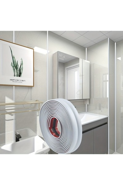 Choice شريط لاصق ذاتي اللصق لتزيين زوايا الجدران بطول 3 أمتار، شريط مضاد للتصادم من مادة البولي فينيل كلوريد، مقاوم للماء، 1 لفة/3 أمتار