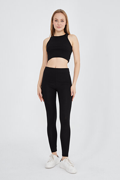 Son Bazar Katonai kommandós terepszínű, karcsúsított szabású nadrág cargo zsebekkel, gumírozott szárral