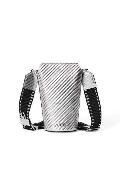 Ecco Pot Bag Metallic Leather