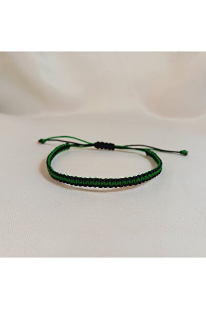 Crystal Atelier سوار كوساييليسبور المحبوك من الماكراميه - سوار المشجعين - سوار للجنسين - سوار كوساييليسبور