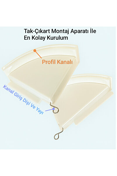 ISITAÇ Alüminyum Isı Yönlendirici Montaj Aparatı Takımı