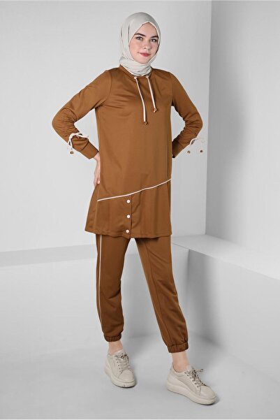 Alvina Tracksuit Suit with Knitted Pants 43880