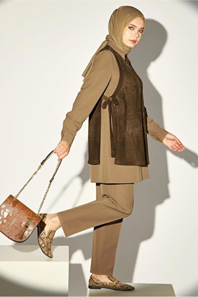 Alvina Triple Trousers Set - 45162