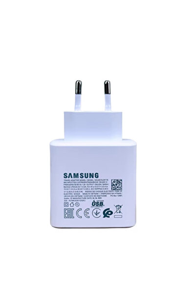 Samsung شاحن الاتحاد الأوروبي الأصلي S24 Ultra Charger 45W محول شحن سريع لهاتف Galaxy S23 S22