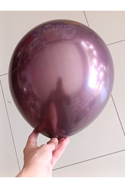 Kalisan Krom Balon Bordo 12' (10'lu Paket)