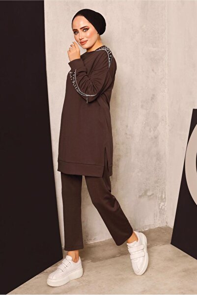 TRENDTESETTÜR ΓΥΝΑΙΚΕΙΟ ΚΑΦΕ ΠΑΝΤΕΛΟΝΙ ΜΕ ΛΕΠΤΟΜΕΡΗ ΠΕΡΛΕΣ ΣΤΟΥΡΕΣ Τ 8672