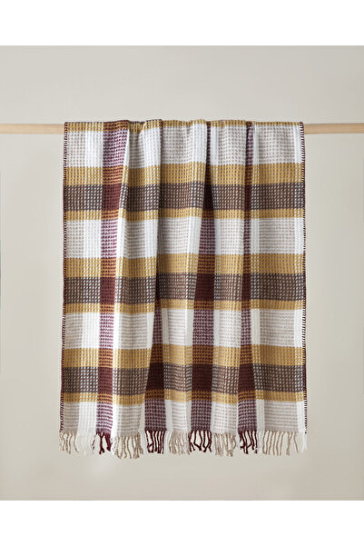 English Home Olive Koltuk Şalı 130x170 cm Multicolor