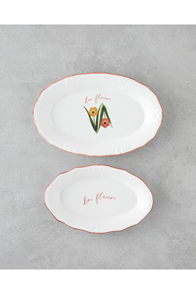 English Home Fleur Porselen Kahvaltı Takımı 20 Parça 6 Kişilik Renkli