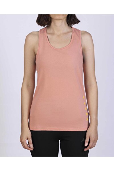 Kappa Survivor Woman Tank 2 Kadın Pembe-Sarı Regular Fit Atlet