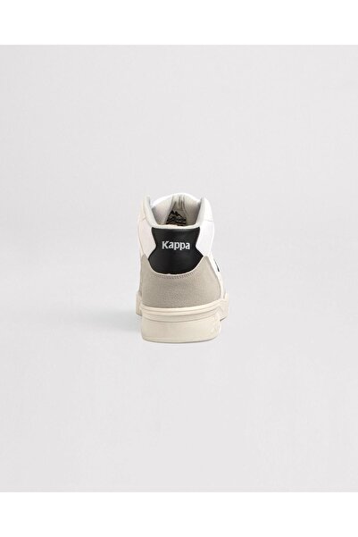 Kappa Authentic Atlanta Mid 2 Tur Unisex Beyaz-Gri Sneaker