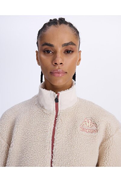 Kappa Felax Tour Women - White Comfort Fit Sherpa