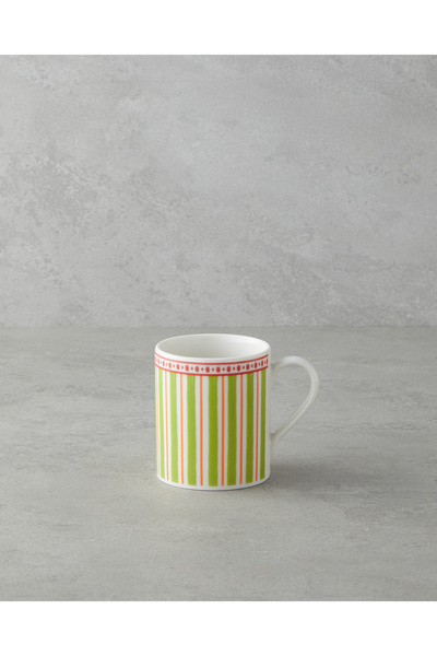English Home كوب بورسلين من إلورا بون، 290 مل، أخضر-برتقالي-وردي