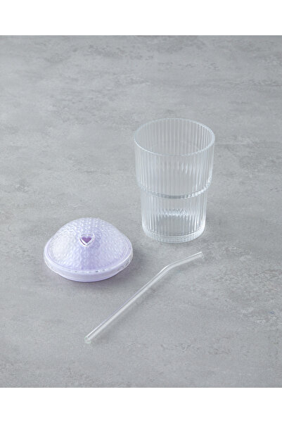 English Home Pahar din sticla Gleam 400 ml Liliac