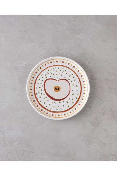 English Home Malic Ceramic Cake Plate 20 cm Colorful