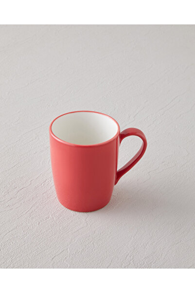 English Home Sway Bone Porcelain 2-Piece Mug 255 ml Red