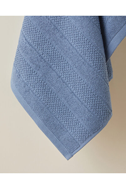 English Home Сандрі Стріп Бавовняний рушник для обличчя 50x80 см Синій