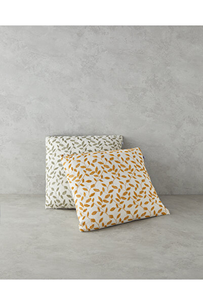 English Home Shine Line Throw Pillow Cover 42X42 cm Green