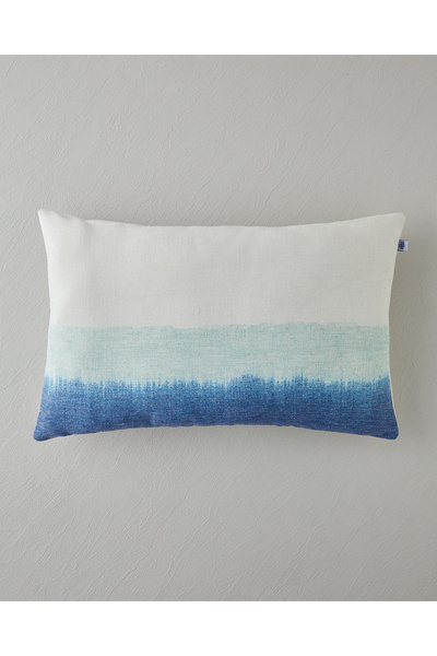 English Home Sea Marine Dijital Baskı Dekoratif Kırlent 35x55 cm Mavi - Yeşil